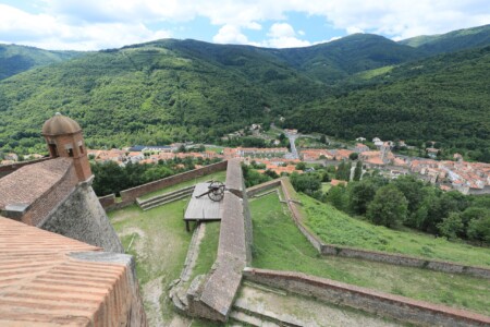 Aussicht von der Burg von Prats-de-Mollo-la-Preste