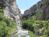 Malerische Schlucht in Spanien