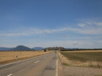 Endlose Felder in Navarra