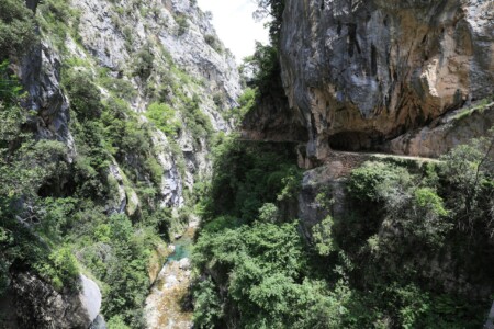 Fussweg durch die Schlucht des Cares (Garganta del Cares)