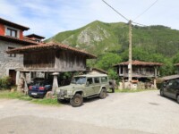 Traditioneller Getreidespeicher in Asturien