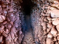 Ein Stollen in Las Médulas