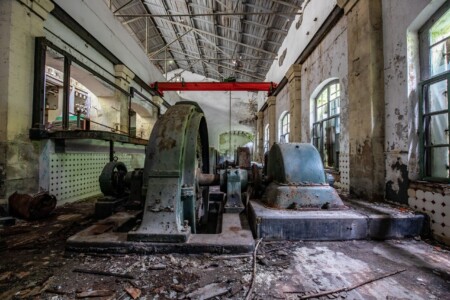 Stillgelegtes Wasserkraftwerk von Ventureira