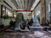 Stillgelegtes Wasserkraftwerk von Ventureira