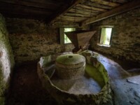 Eine restaurierte Getreidemühle