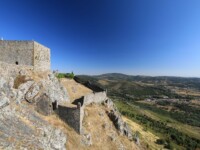 Von der fast uneinnehmbaren Burg in Marvão hat man einen wunderbaren Rundblick bis weit nach Spanien hinein