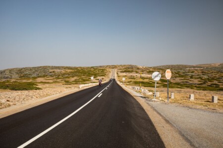 Geradeaus durch die Prärie, hü!