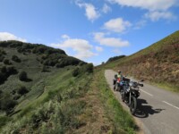 Am Alto De Izpegi-ko Gaina im französischen Baskenland