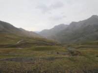Col du Tourmalet; der Regen ist uns auf den Fersen