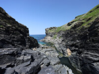 Küste in Cornwall bei Tintagel