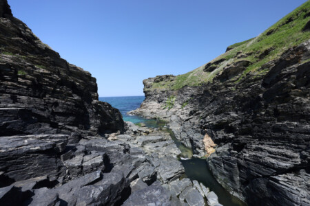 Küste in Cornwall bei Tintagel