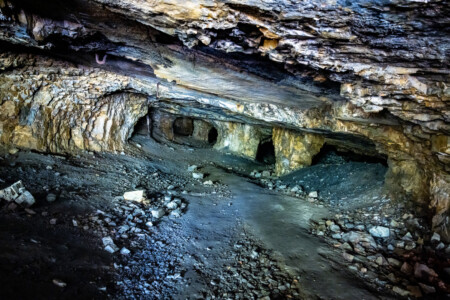 Ddinas Silica Mine (östliches Bergwerk)