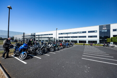 Werksbesichtigung bei Triumph in Hinckley