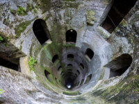 Pozzo di San Patrizio (Orvieto), ein 60m tiefer Brunnen mit zwei getrennten Treppen