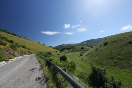 Am Übergang von Umbrien in die Abruzzen