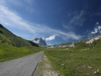 Der Corno Grande (höchster Gipfel des Apennins mit 2912m) im Gran Sasso Nationalpark