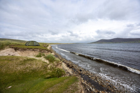 Zeltplatz direkt am Meer