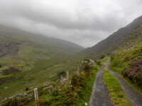 Unbenannter Pass auf der Kerry Peninsula